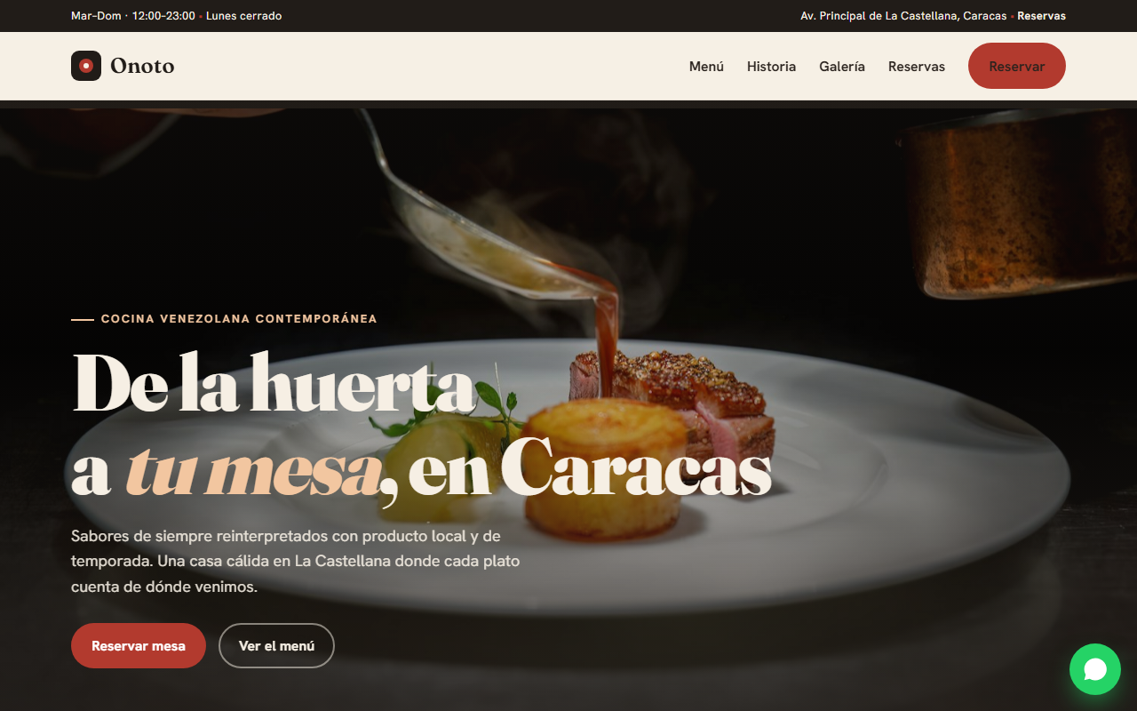 Demo r1 — Mesa de Casa