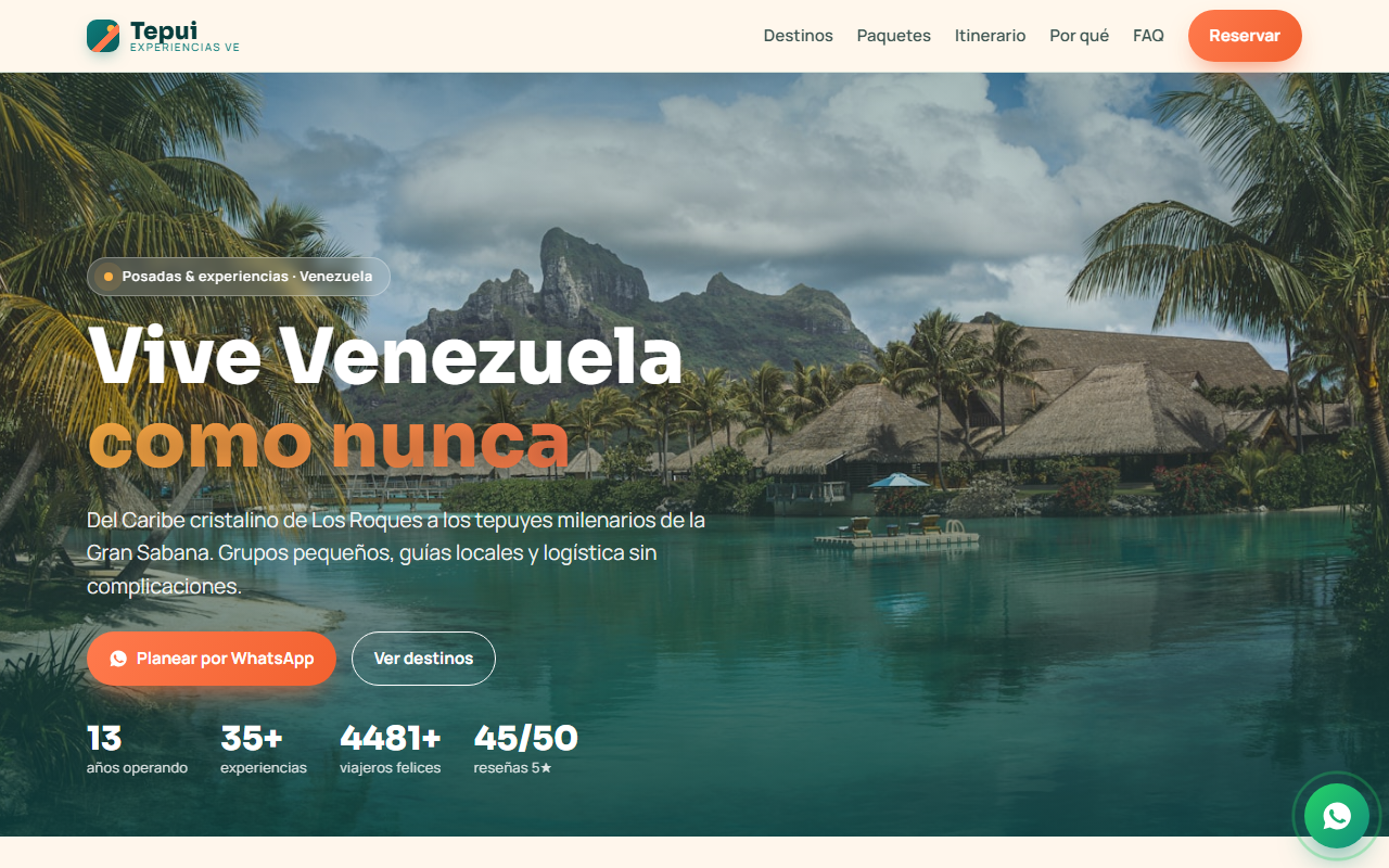 Demo t2 — Experiencias